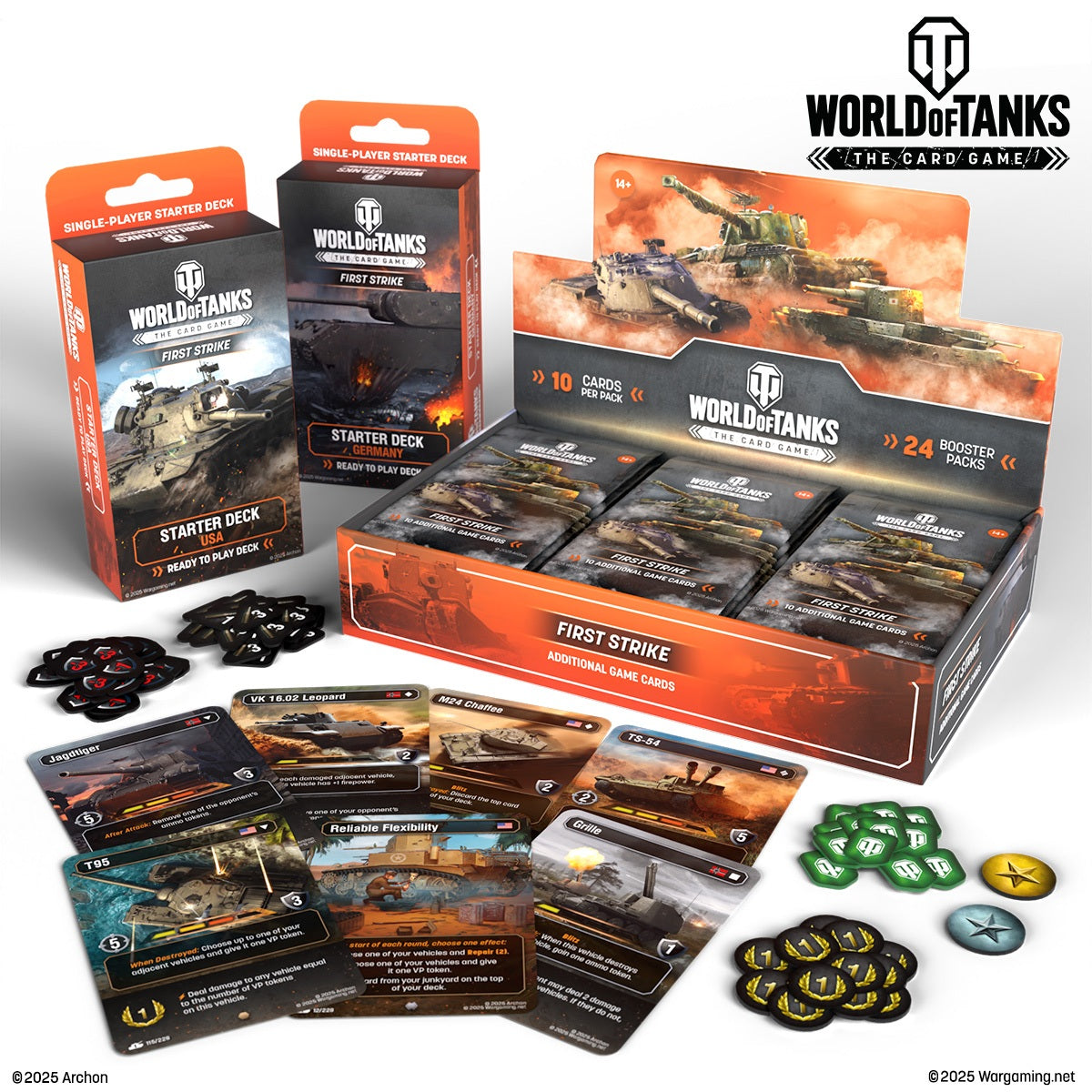 World of Tanks TCG: BOOSTER DISPLAY: FIRST STRIKE