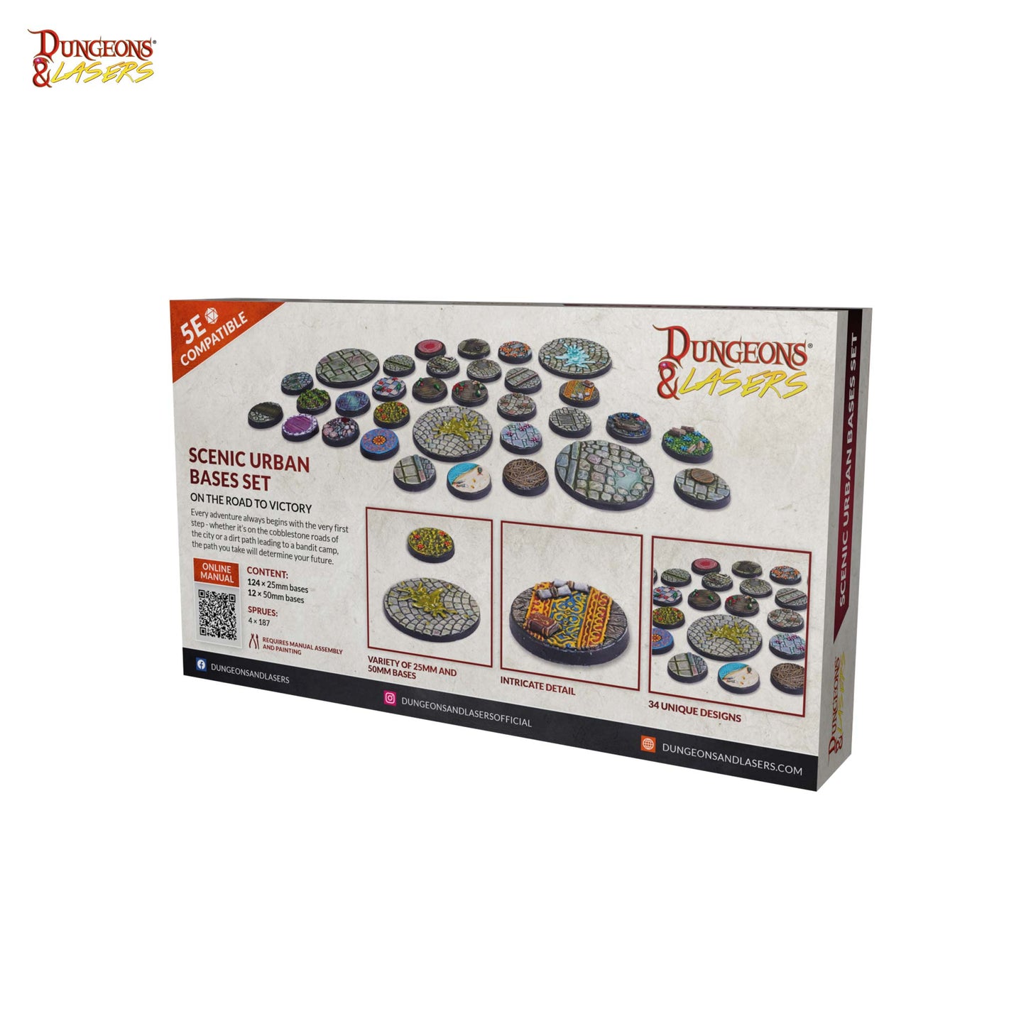 Dungeons and Lasers: Bases Escenicas Urbanas