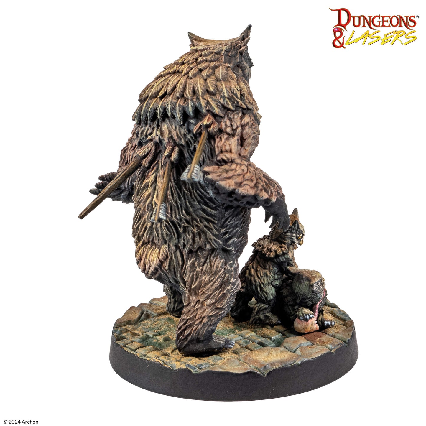 Dungeons and Lasers: OWLBEAR FAMILY