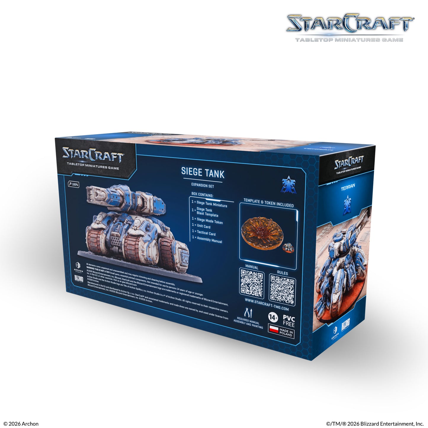 StarCraft The Miniature Game: Terran Siege Tank