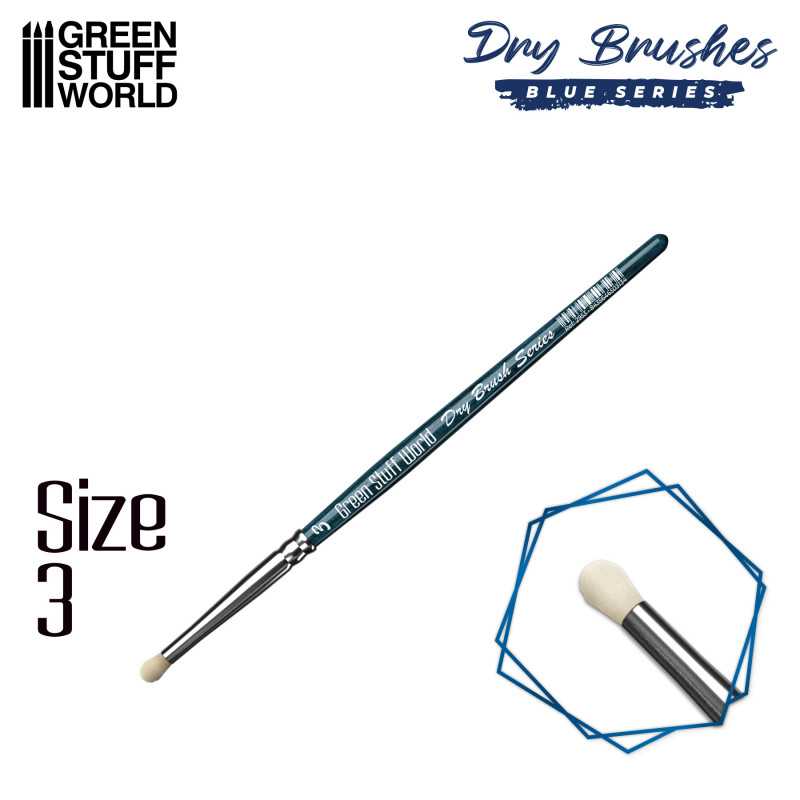 BLUE SERIES Pincel Seco - Numero 3