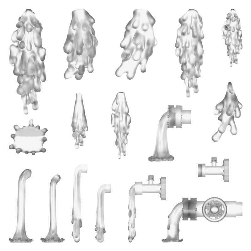 Chorros de agua 1:48-1:35