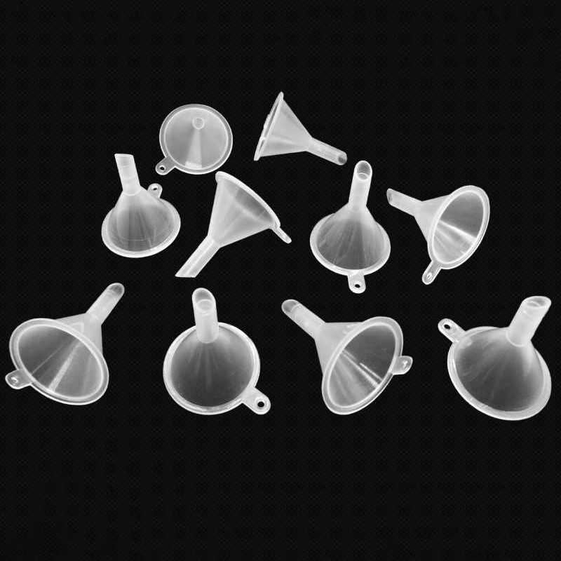 Embudos de plástico