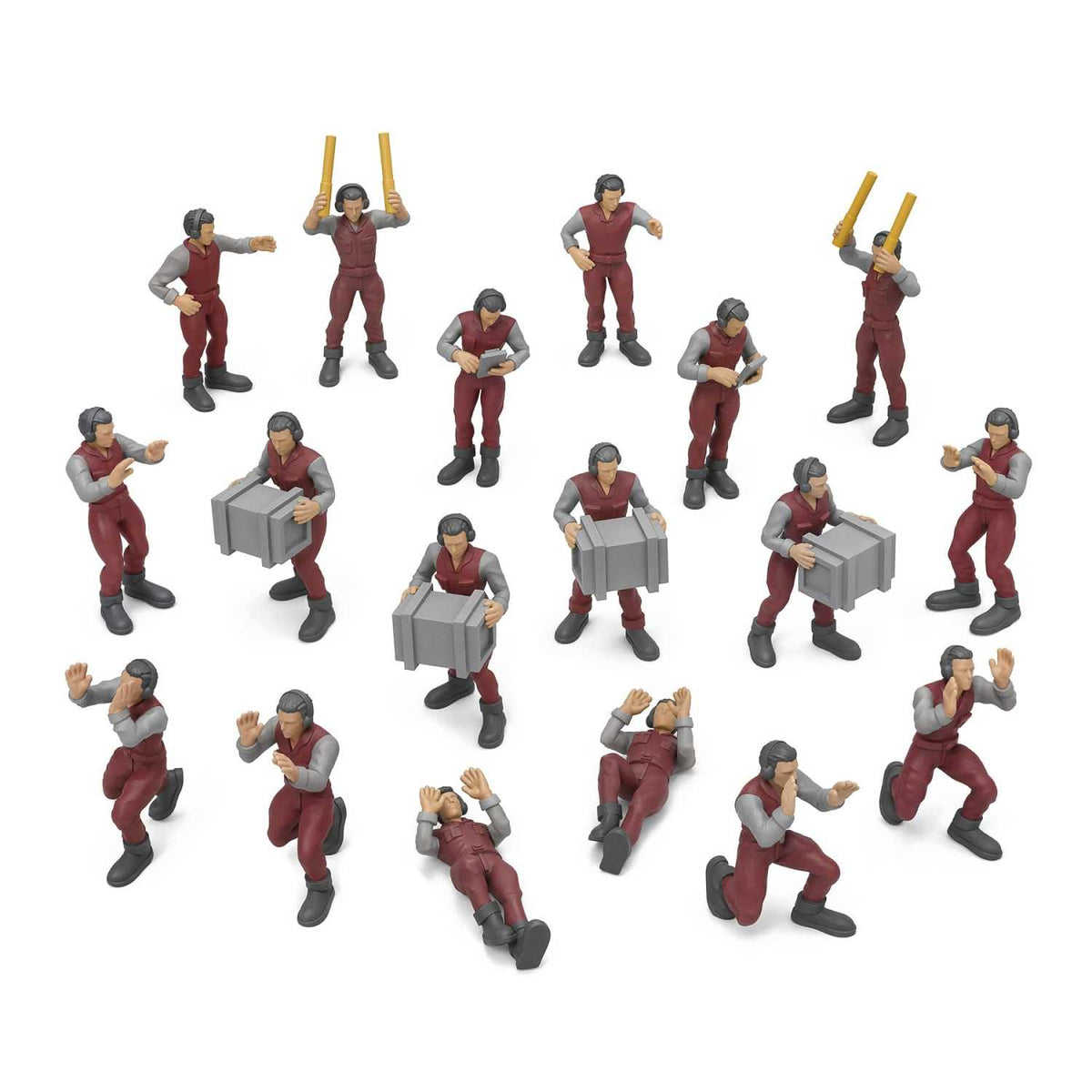 Figuras de mecánicos 1:144