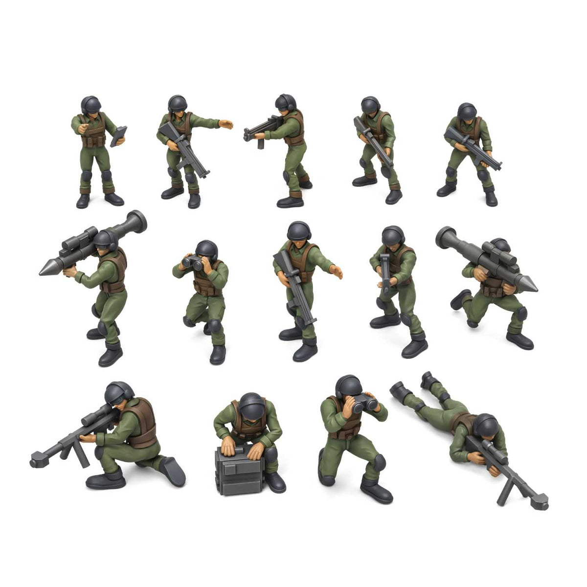 Figuras de militares 1:100
