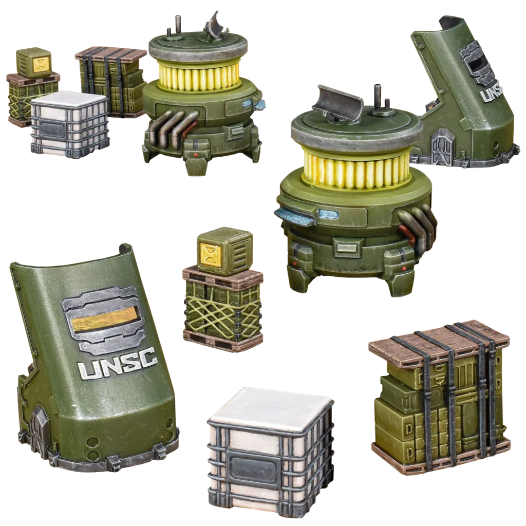 Halo: Flashpoint - Set de escenografía UNSC