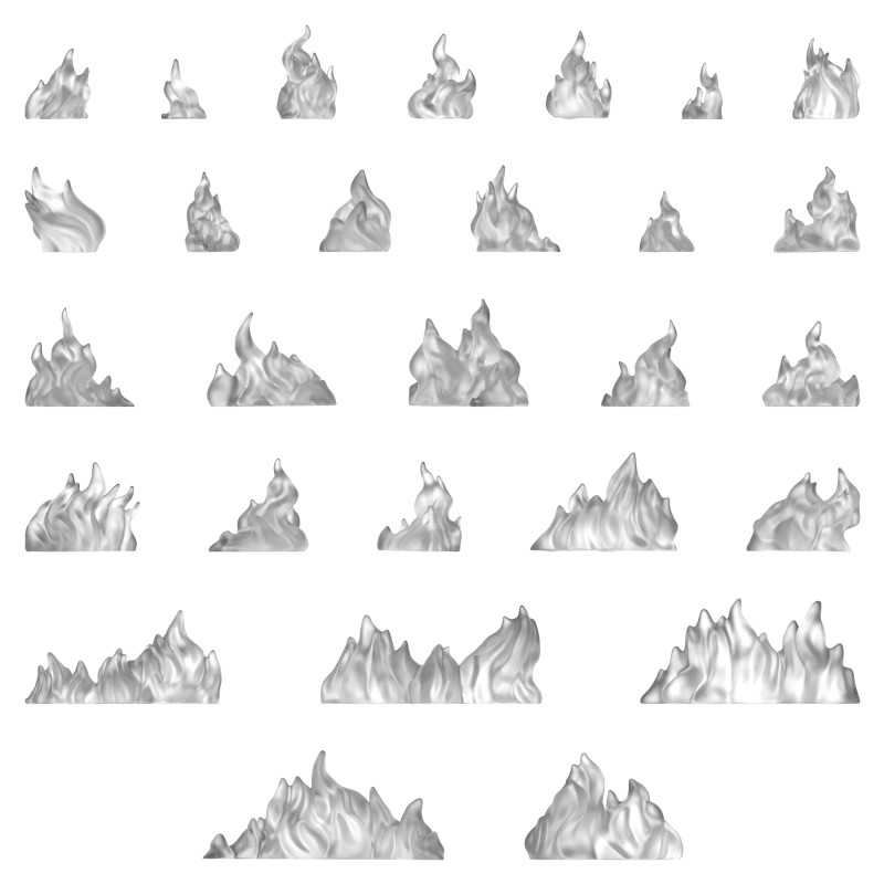 Llamas de fuego pequeñas 1:48-1:35