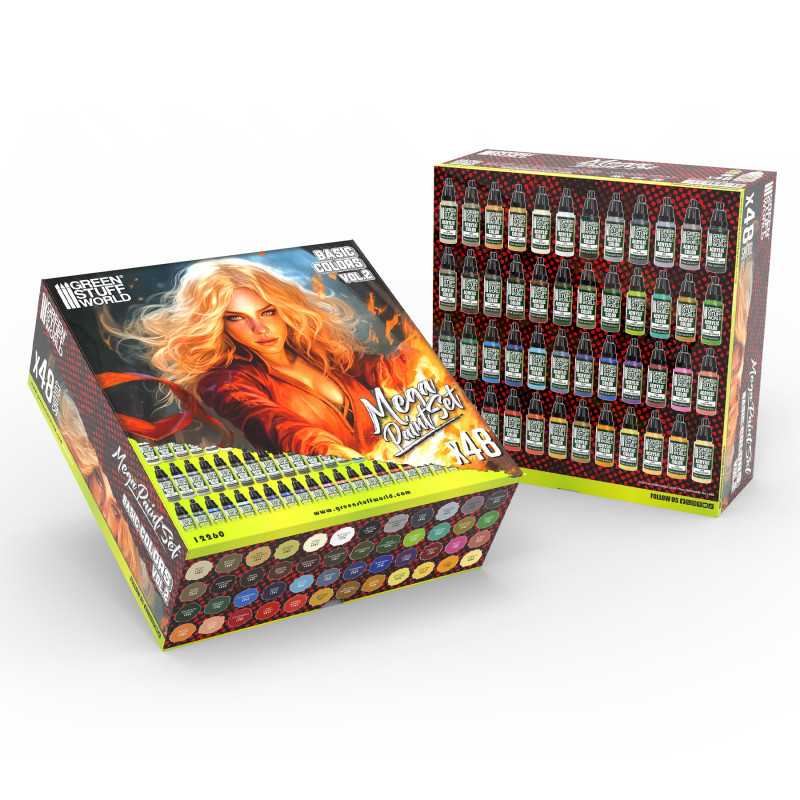 Mega Set de Pintura - Colores Básico Vol. 2.0