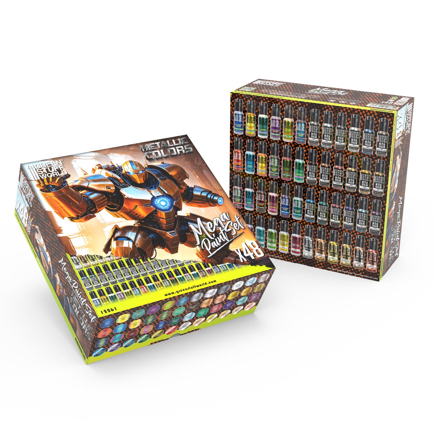 Mega Set de Pinturas Metálicas