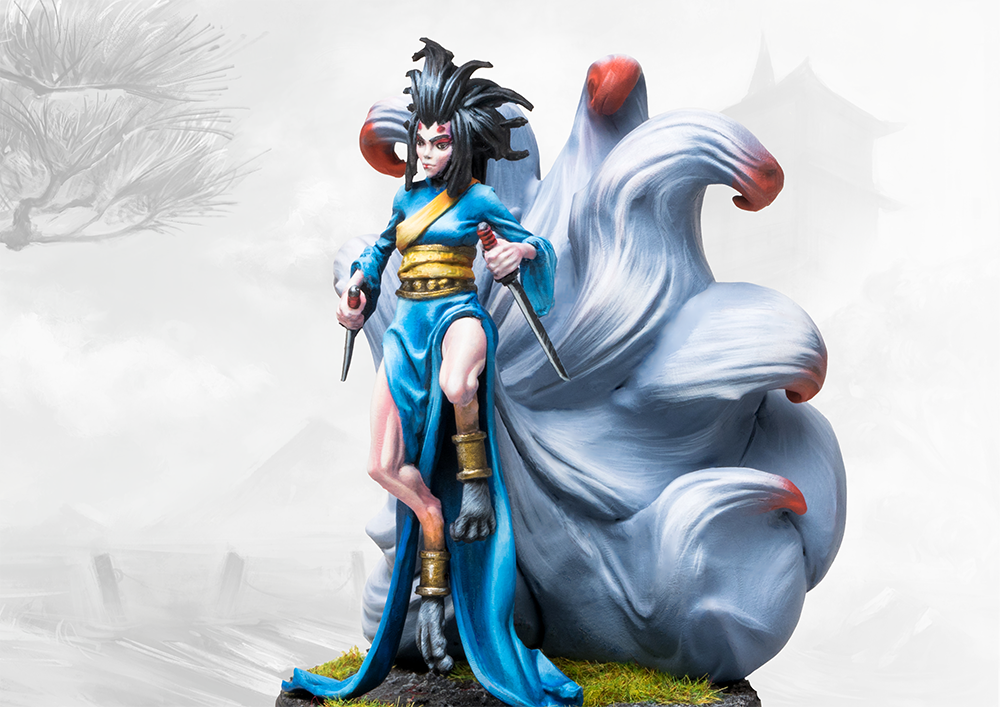 Yoroni: Kitsune Bakasu (Dual Kit)