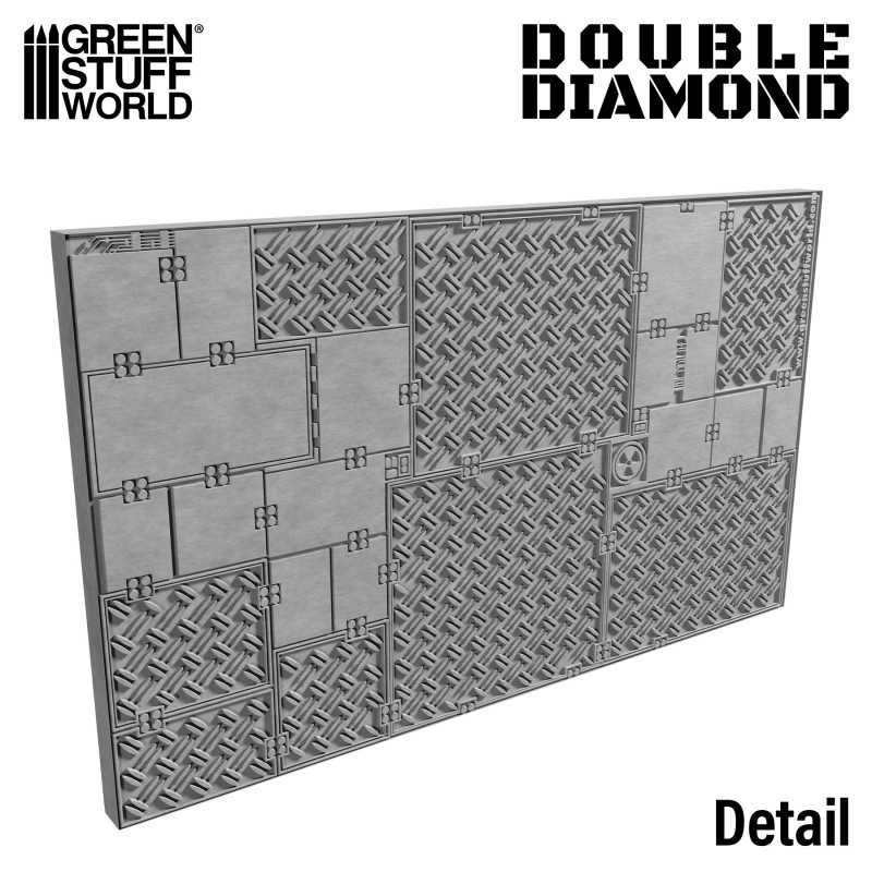 Rodillo Texturizado Doble Diamante