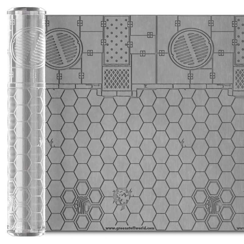 Rodillo Texturizado Hexagonos