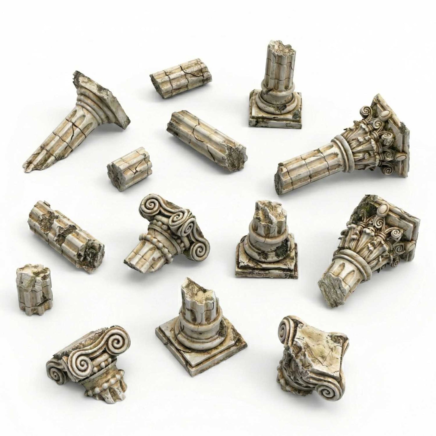 Ruinas de columnas griegas 1:48-1:35