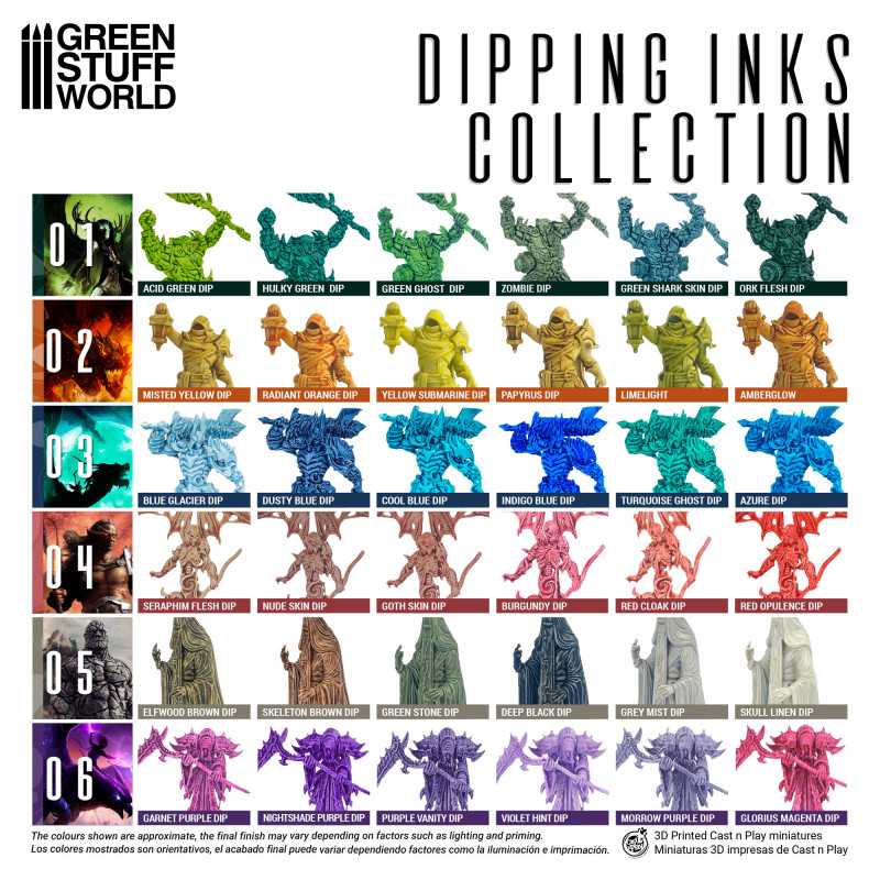 Set de pintura - Coleccion Dipping 02