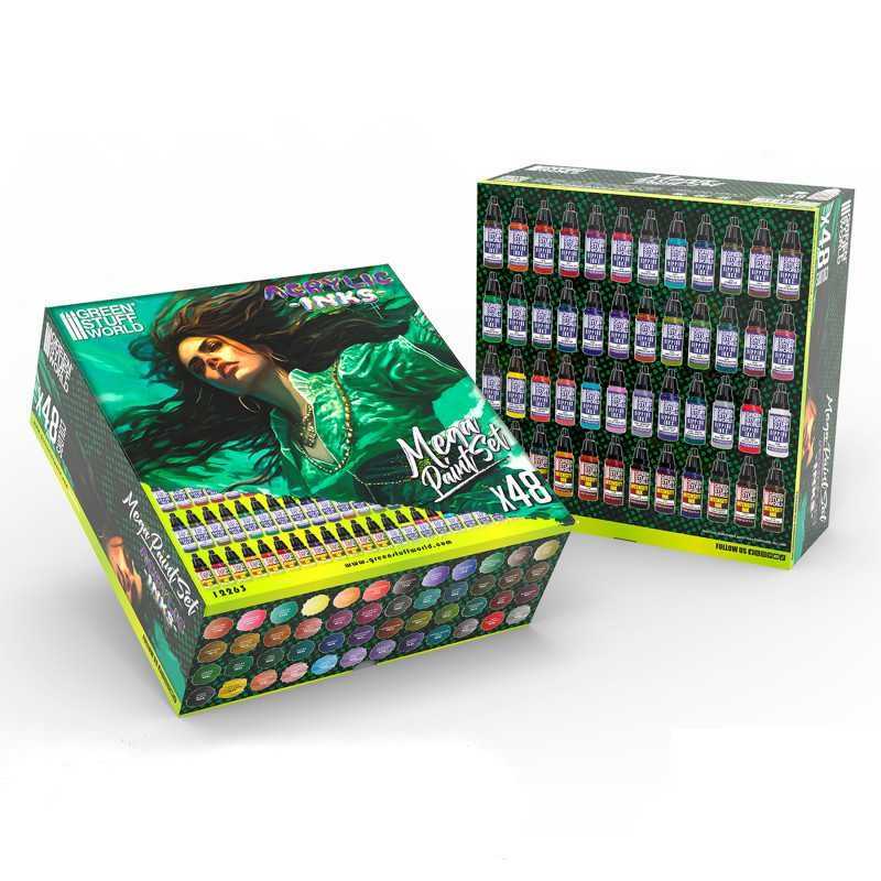Mega Set de Tintas Acrílicas Dipping Inks