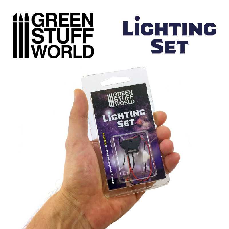 Set Iluminación de LEDs con Interruptor