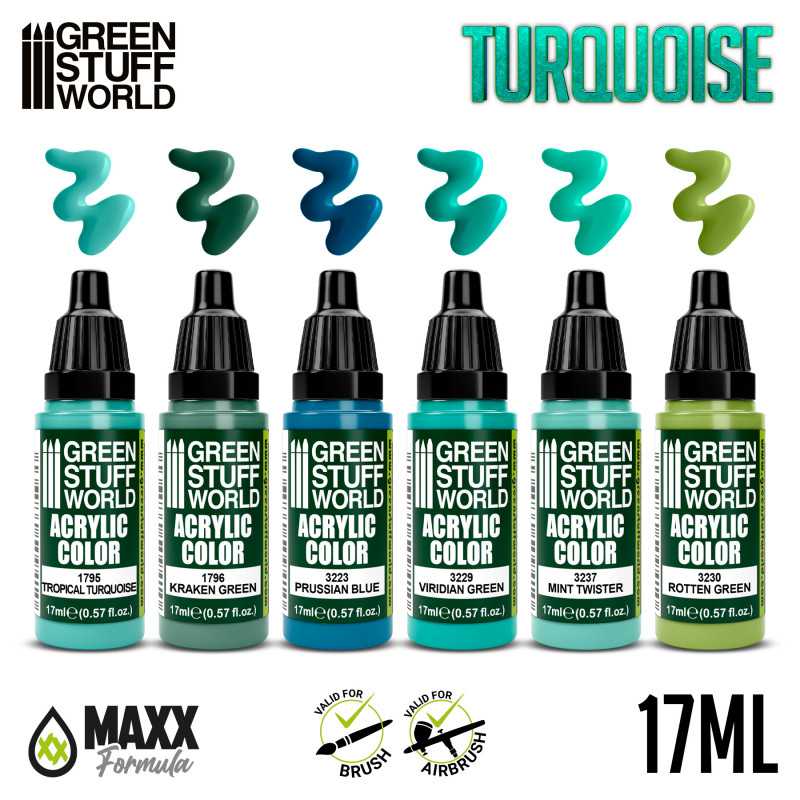 Set Pintura - Turquesa