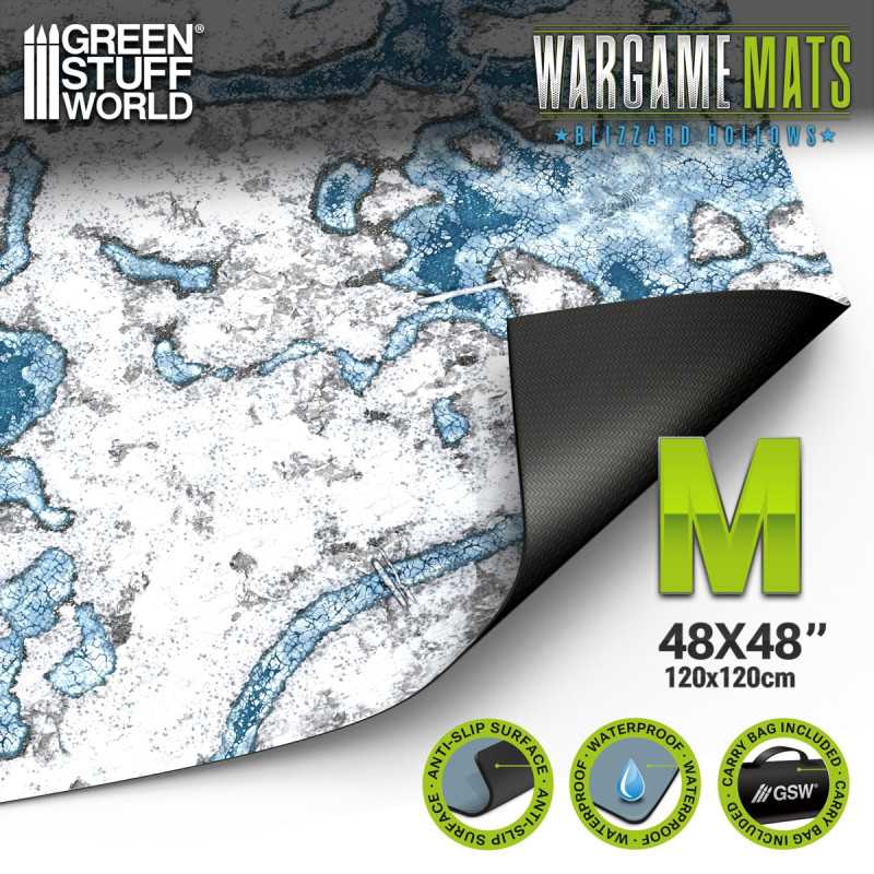 Tapete Neopreno 120x120cm Blizzard Hollows