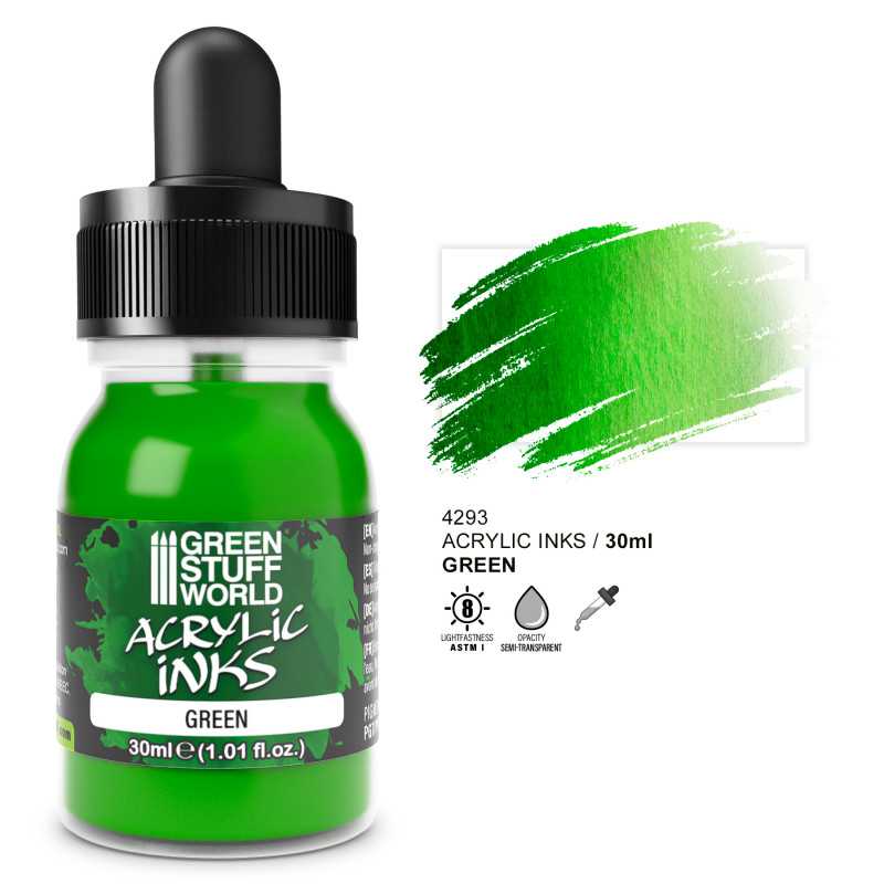 Tinta Acrilica Opaca - Verde