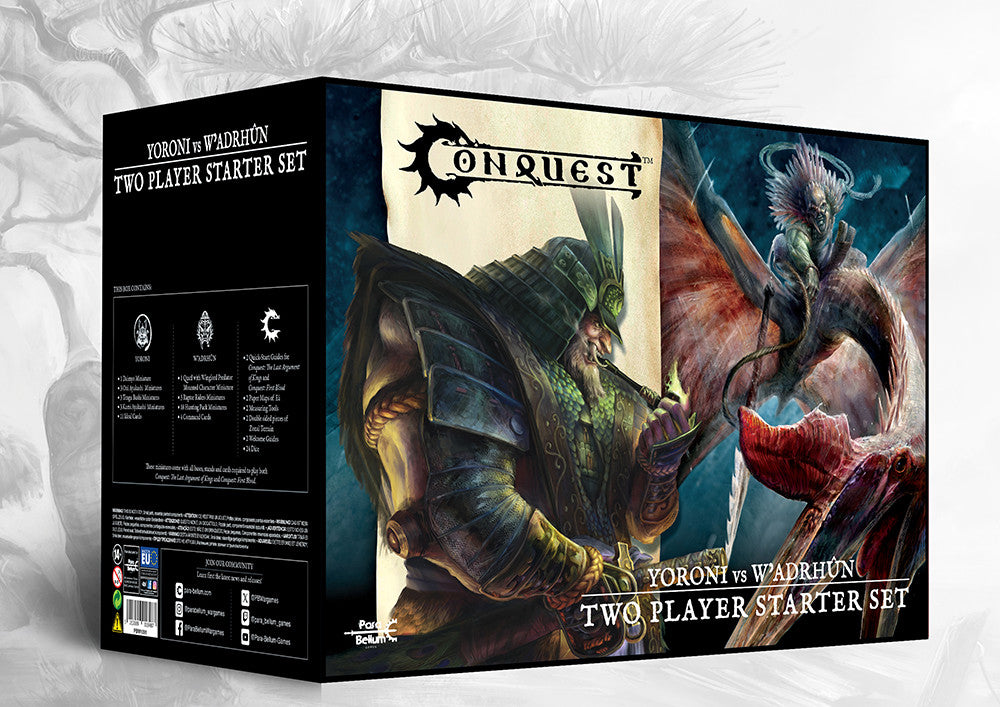 Conquest Two Player Starter Set - Yoroni vs W’adrhŭn