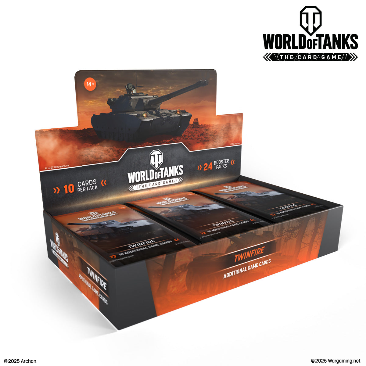 World of Tanks TCG: BOOSTER DISPLAY: TWINFIRE