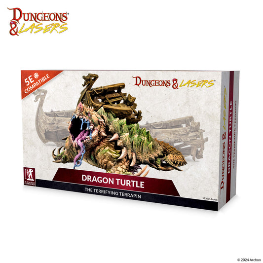 Dungeons and Lasers: DRAGON TURTLE