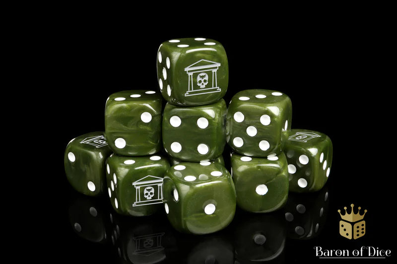 Military Gate Dice - Military Green