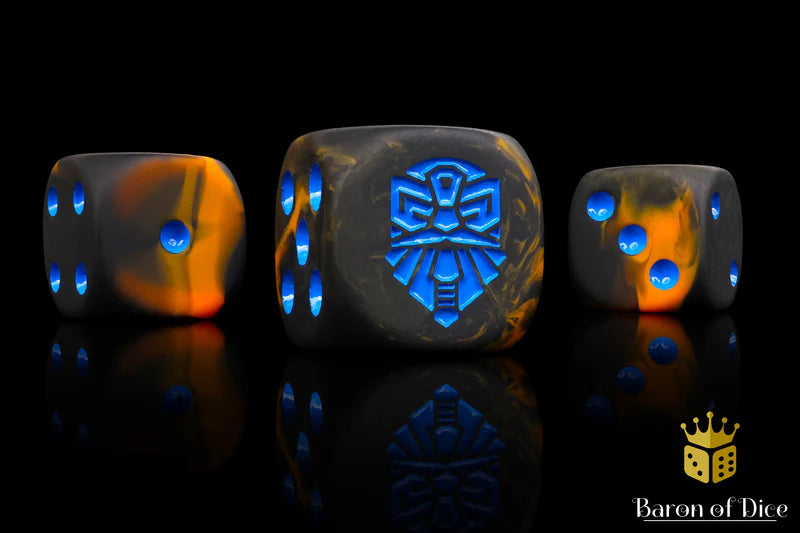 Molten Lava Dice