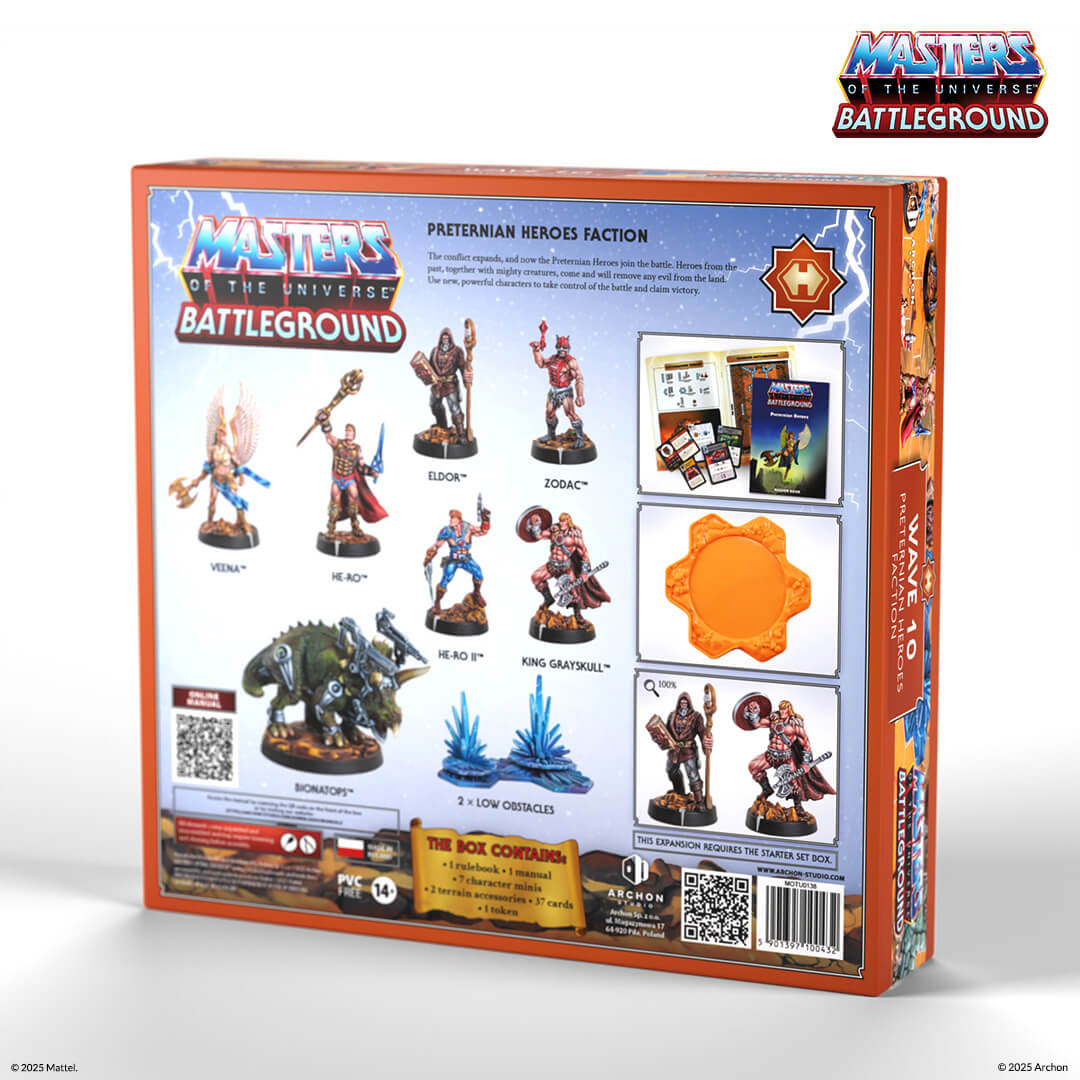 MotU Battleground: Wave 10: Preternian Heroes Faction