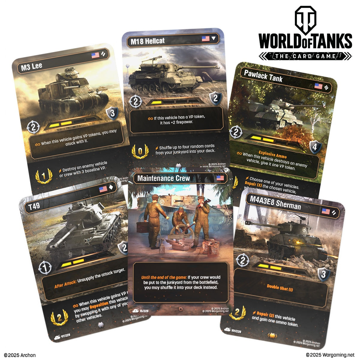 World of Tanks TCG: STARTER DECK USA: FIRST STRIKE