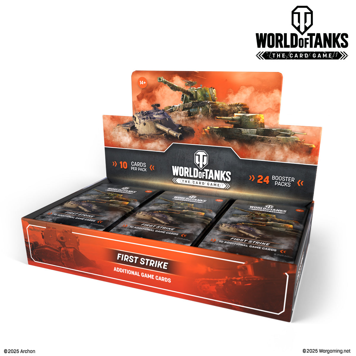 World of Tanks TCG: BOOSTER DISPLAY: FIRST STRIKE