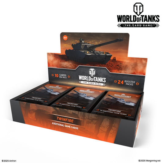 World of Tanks TCG: BOOSTER DISPLAY: TWINFIRE