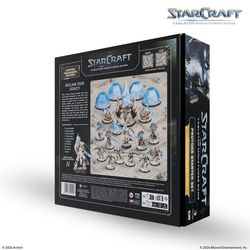 StarCraft The Miniature Game: Starter Protoss Edición Founders
