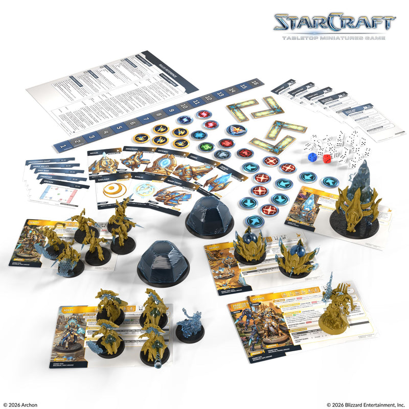 StarCraft The Miniature Game: Starter Protoss Edición Founders