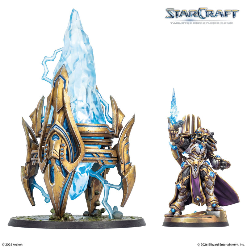 StarCraft The Miniature Game: Starter Protoss Edición Founders