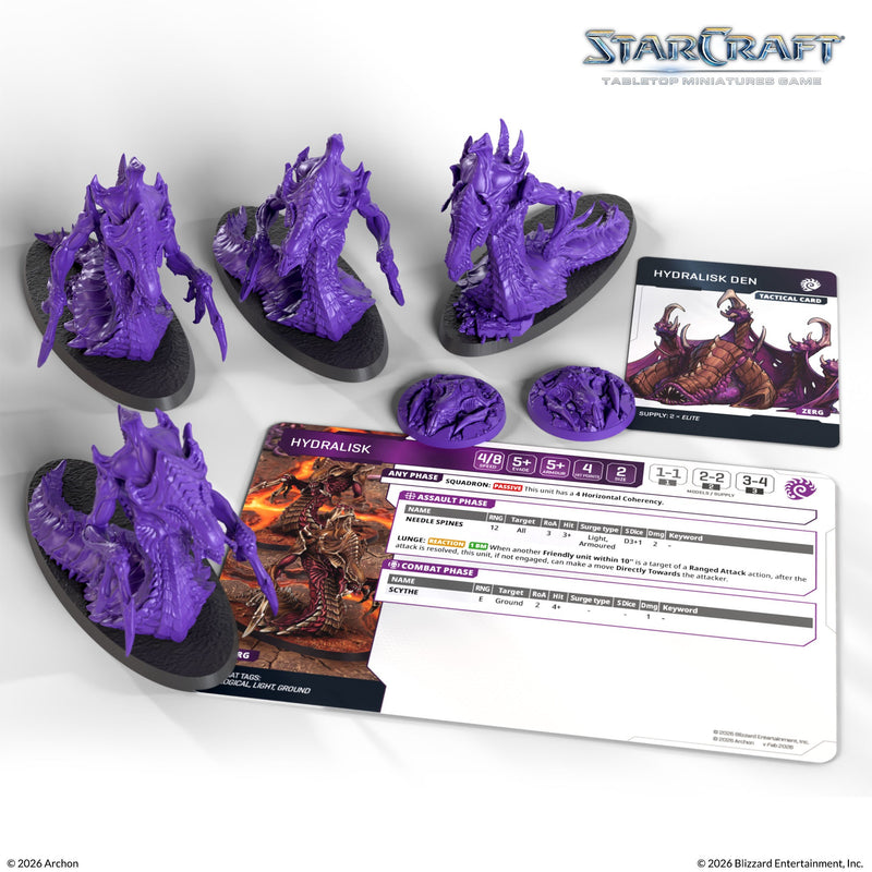 StarCraft The Miniature Game: Zerg Hydralisk