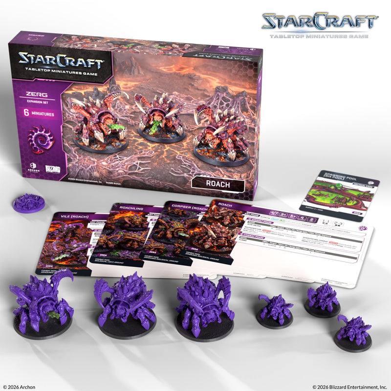 StarCraft The Miniature Game: Zerg Roach