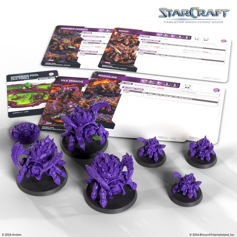 StarCraft The Miniature Game: Zerg Roach