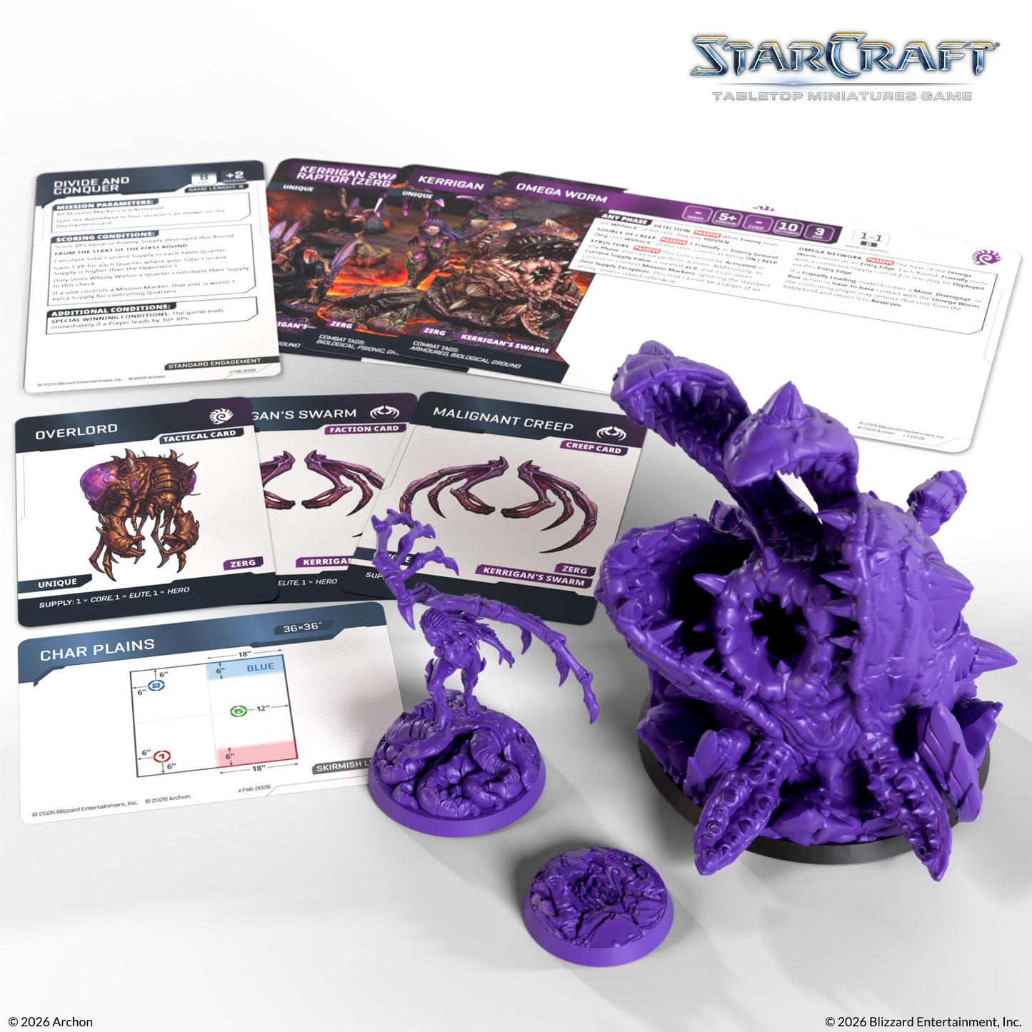 StarCraft The Miniature Game: Kerrigan y Omega Worm