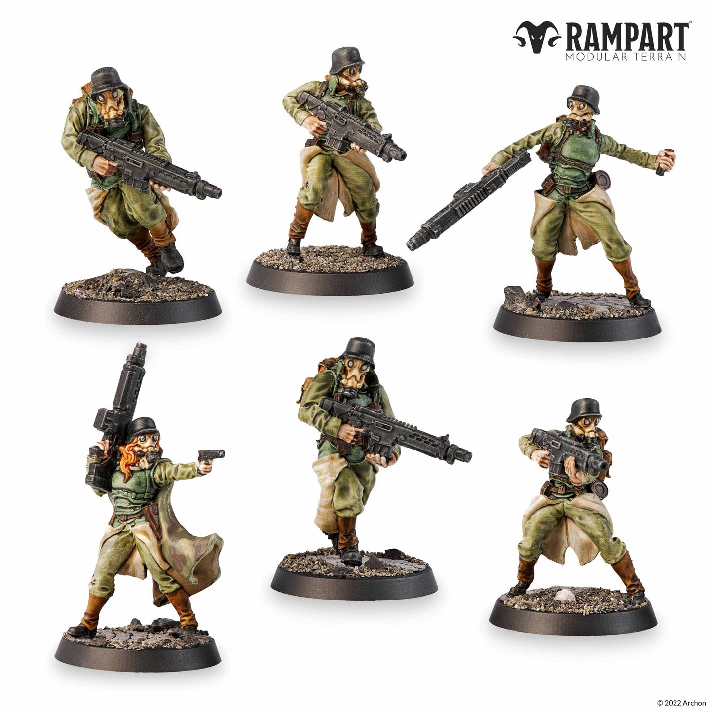 Rampant: City Defenders Pack de Miniaturas