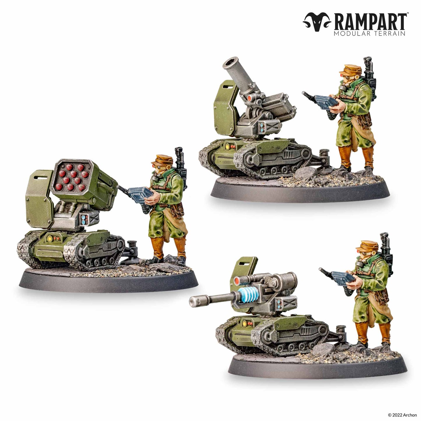 Rampant: City Defenders Pack de Miniaturas