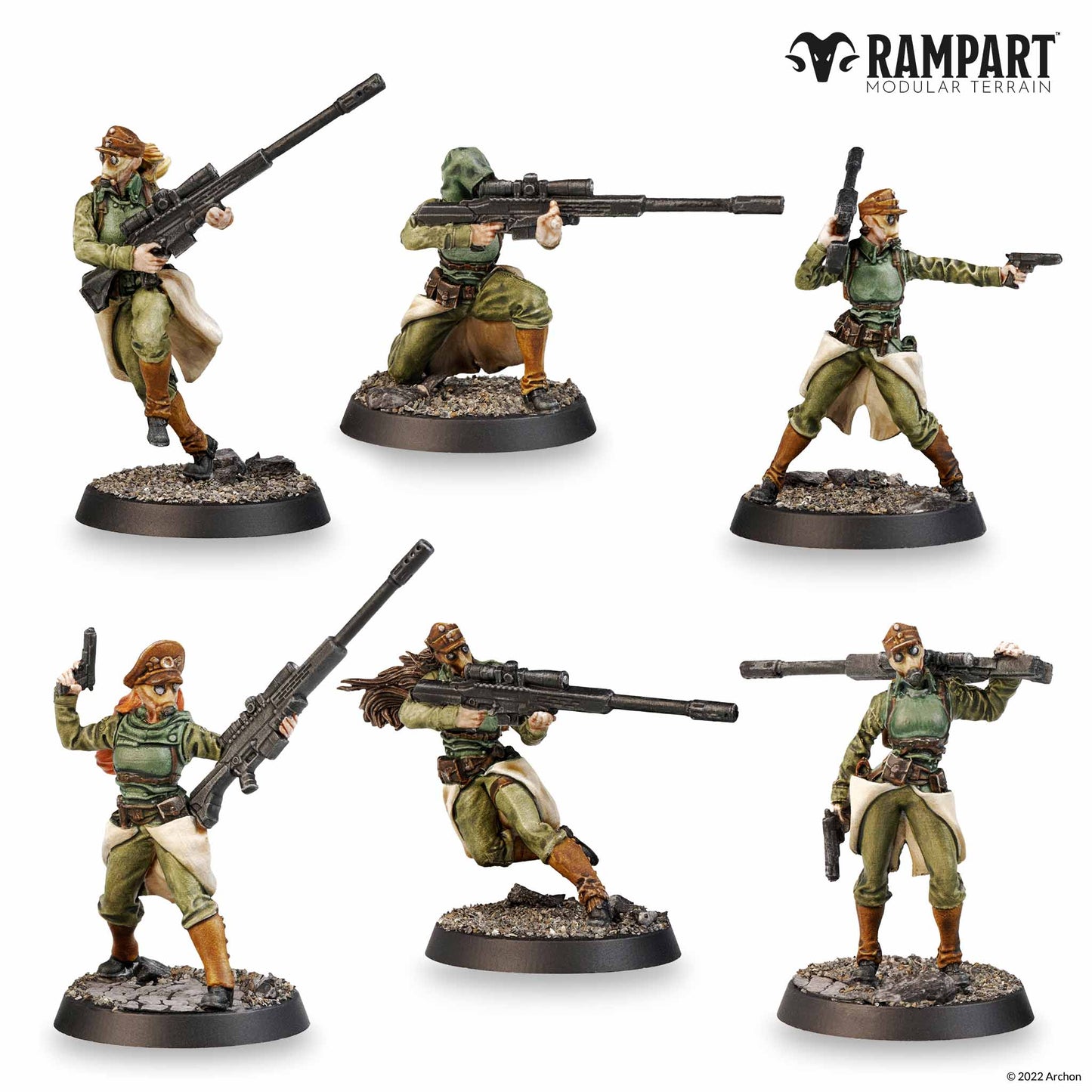 Rampant: City Defenders Pack de Miniaturas