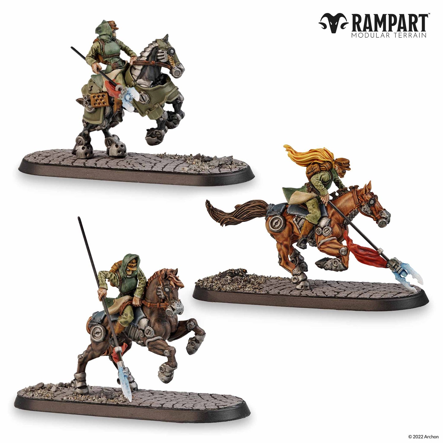 Rampant: City Defenders Pack de Miniaturas