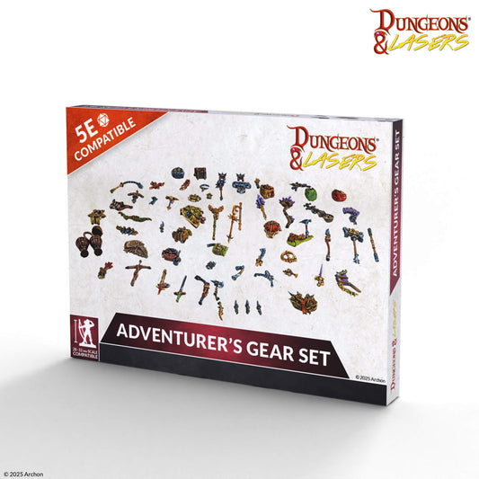 Dungeons and Lasers: ADVENTURER'S GEAR SET