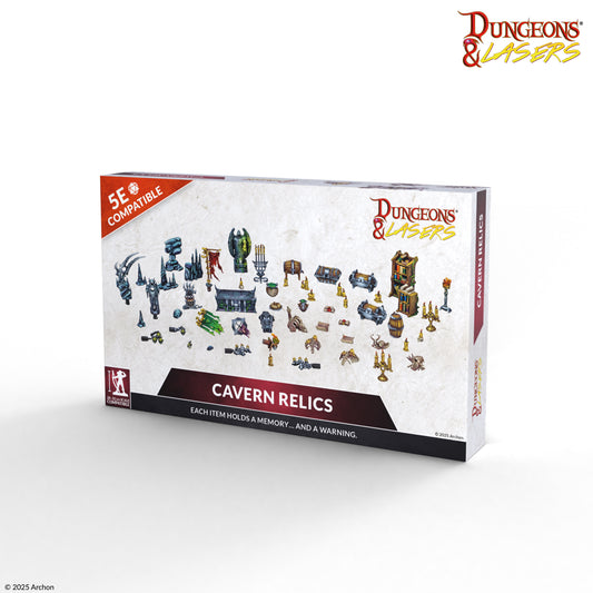 Dungeons and Lasers: Reliquias de Caverna