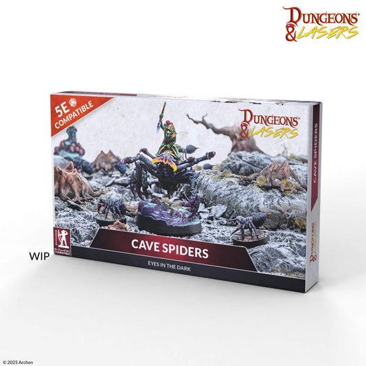 Dungeons and Lasers:  Arañas de las Cavernas