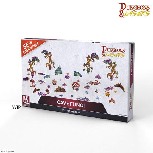 Dungeons and Lasers: Hongos de Caverna