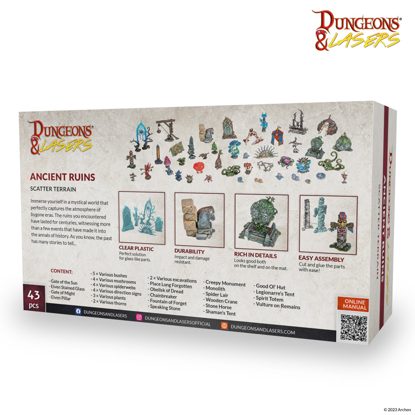 Dungeons and Lasers: Ruinas Antiguas