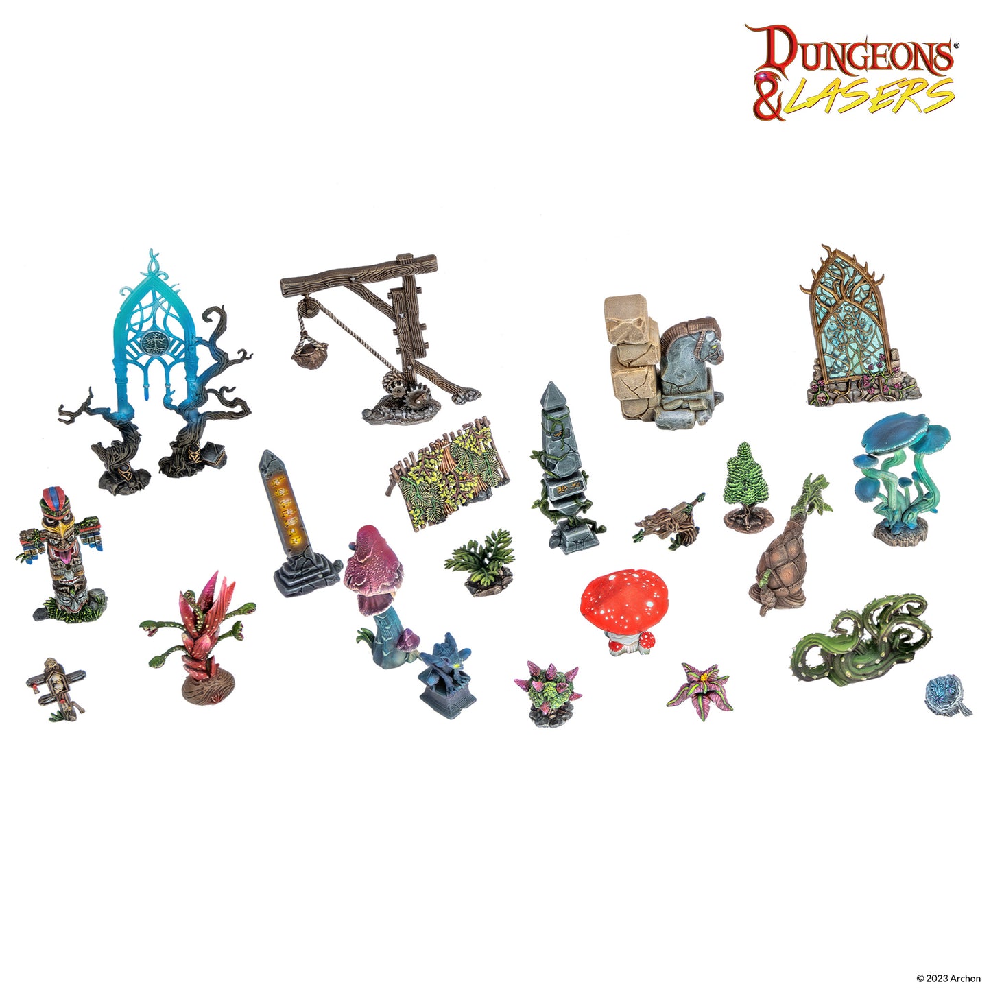 Dungeons and Lasers: Ruinas Antiguas