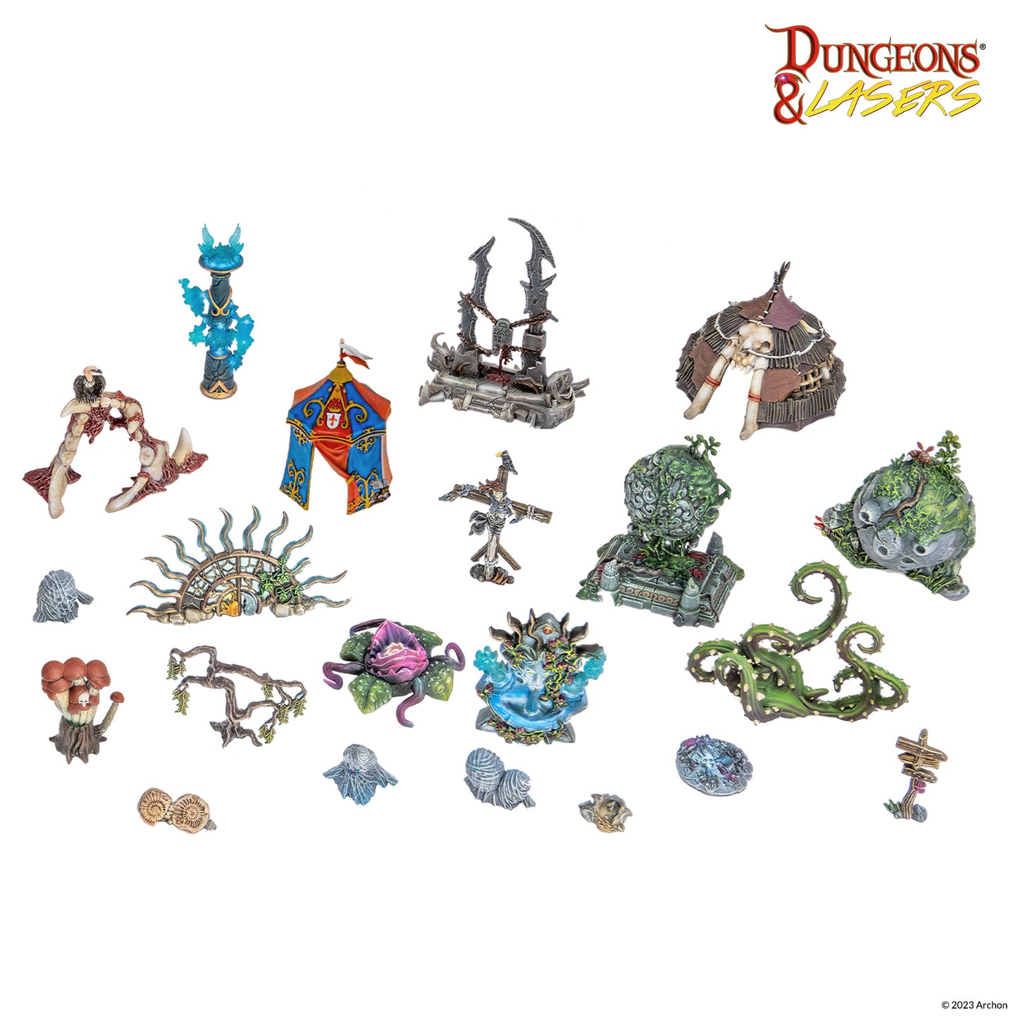 Dungeons and Lasers: Ruinas Antiguas